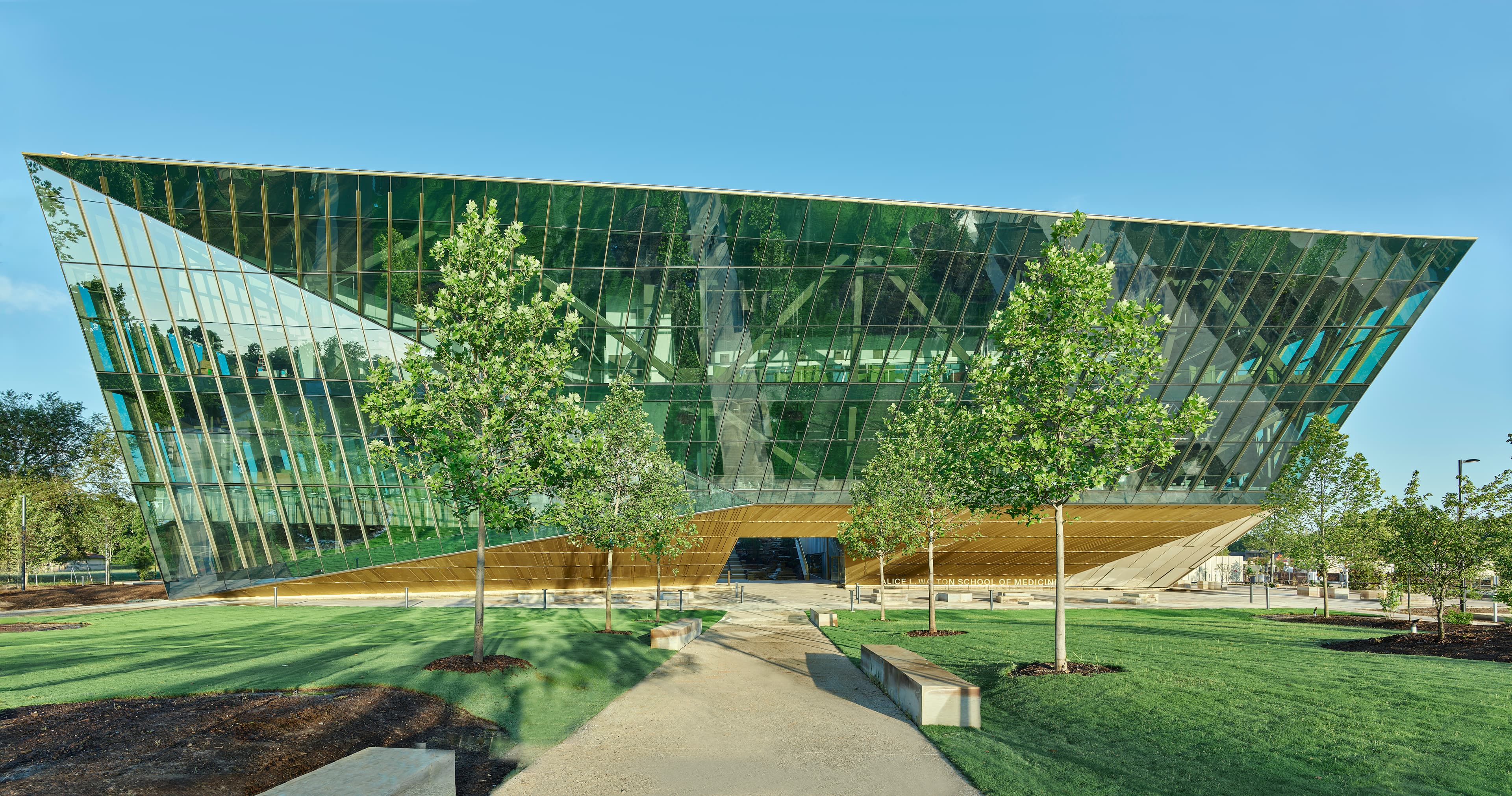 Hursley Building Front Lawn